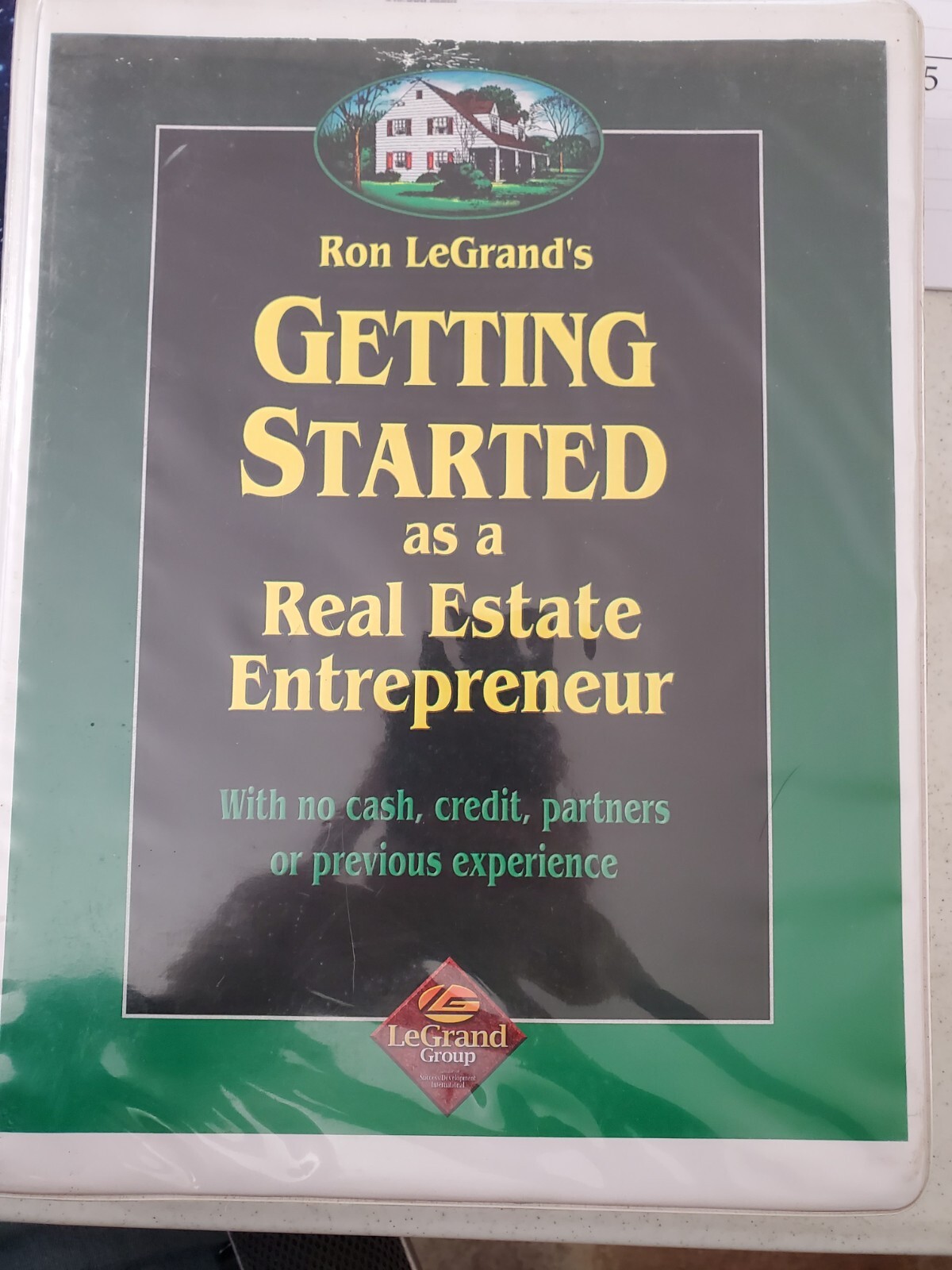Getting Started as a Real Estate Entrepreneur by Ron LeGrand -6 Cassettes +More