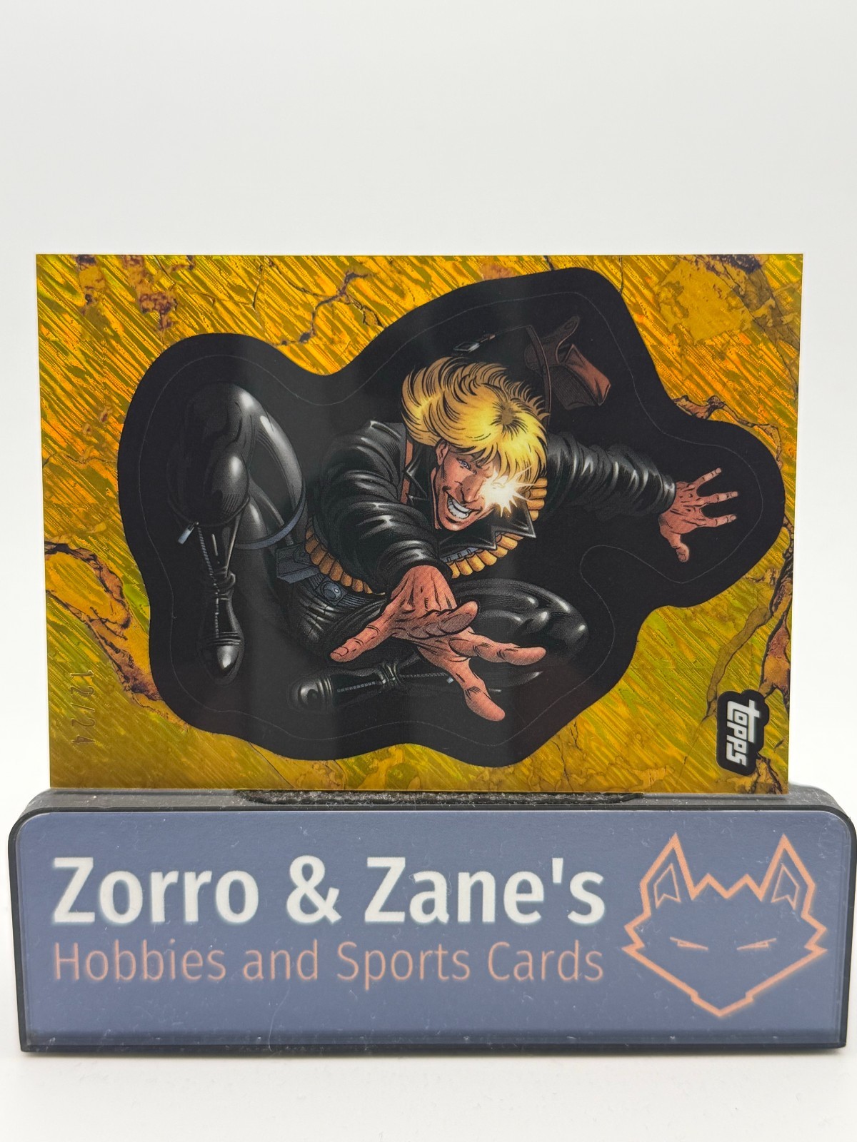 Longshot - Gold Flake Shimmer /24 | 2025 Topps Marvel Comic Book Heroes 1970 #79