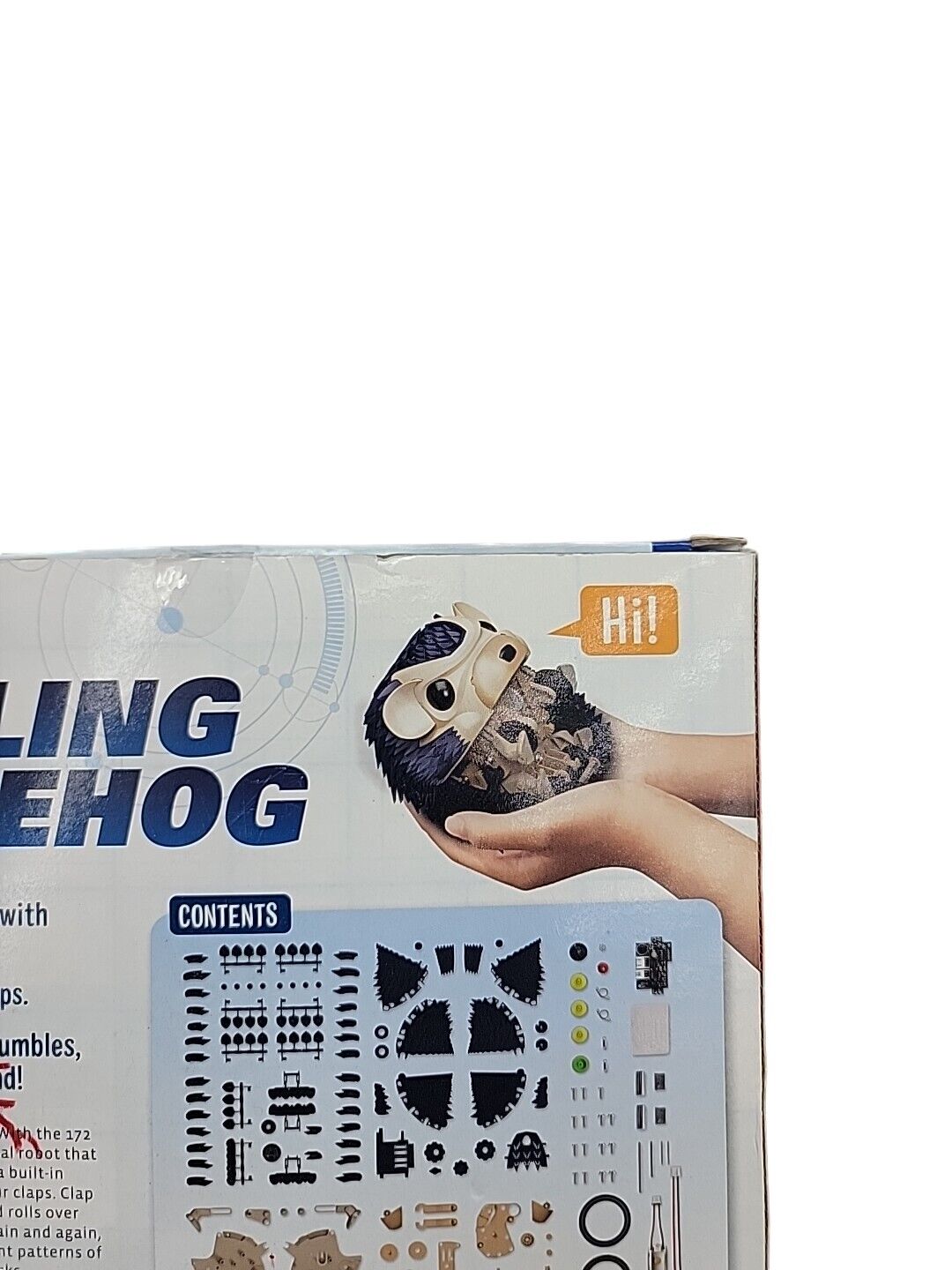 Thames & Kosmos My Robotic Pet Tumbling Hedgehog BuildYourOwn Sound STEM Openbox