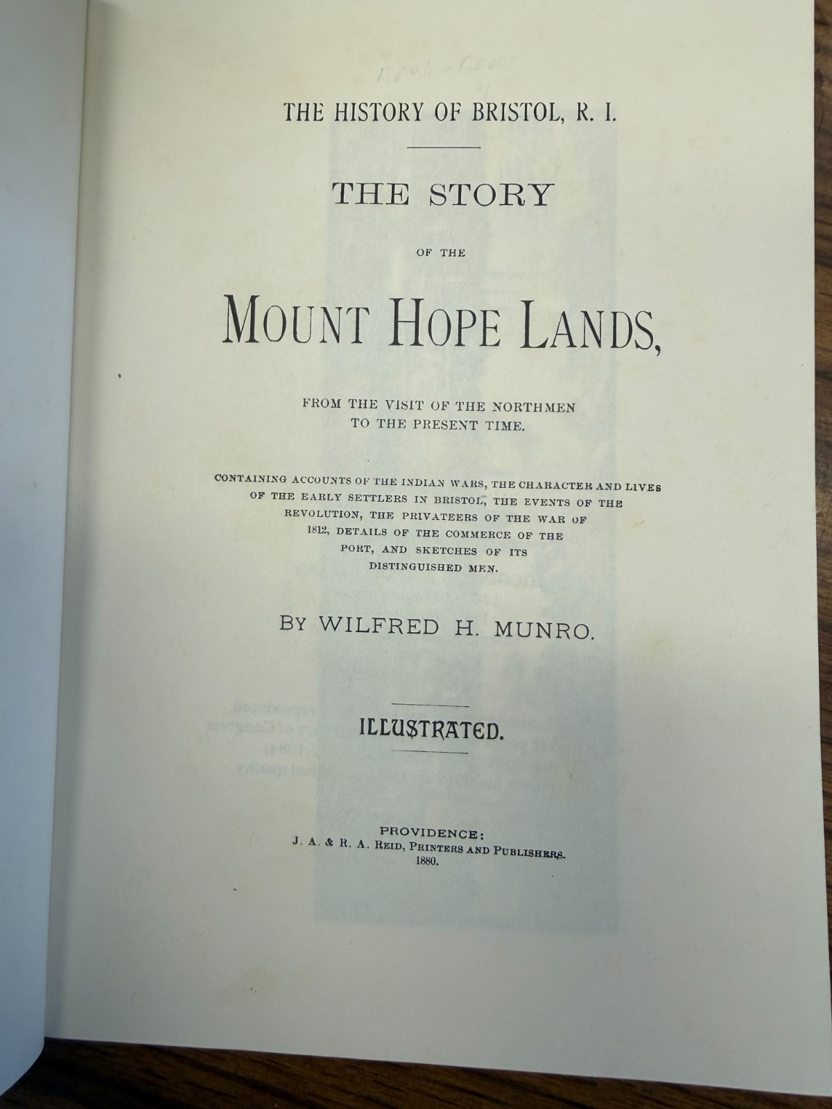 History of Bristol Rhode Island: The Story of the Mount Hope Lands