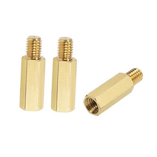  Male-Female Brass Hex PCB Motherboard Spacer Standoff for FPV M6x20mm+8mm
