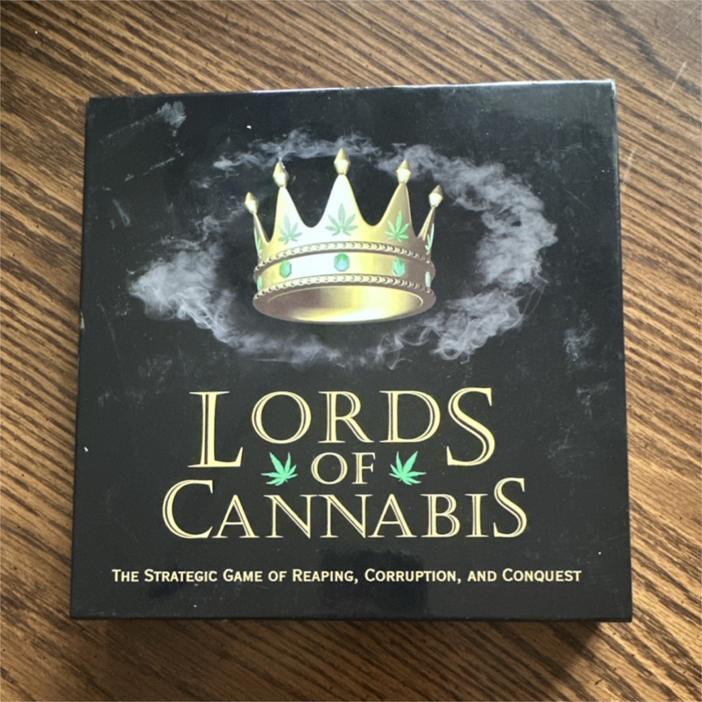 Lords of Cannabis Board Game Complete Set with Game Board, Cards, and Dice