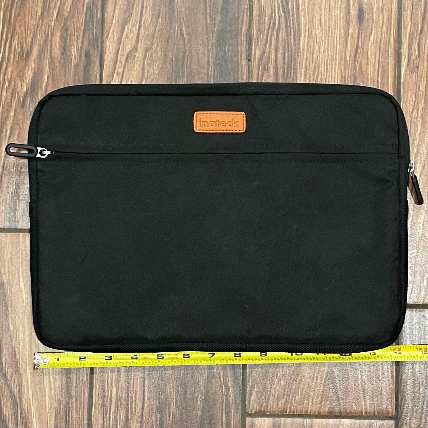Inateck Laptop Sleeve 14”x10” Black with Front Pocket