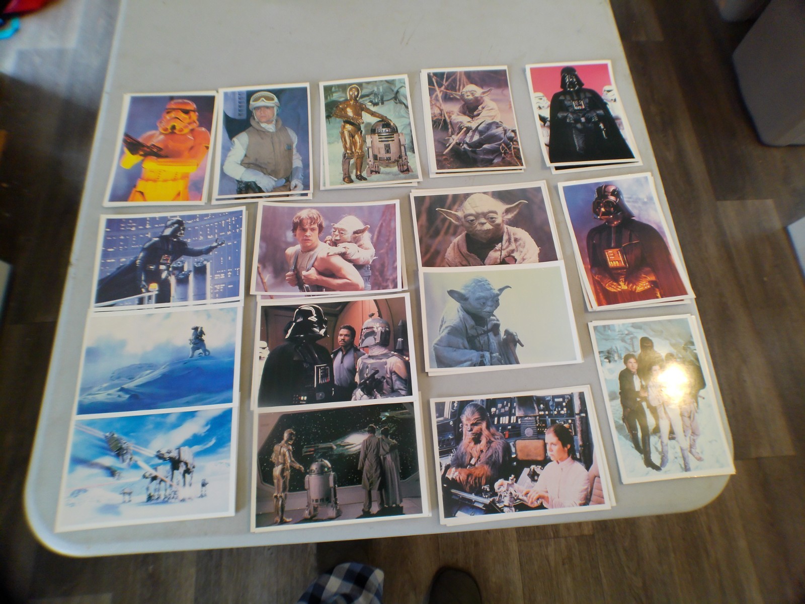 1980 Topps *The Empire Strikes Back* Giant 5X7 Photo Cards - SET OF 40