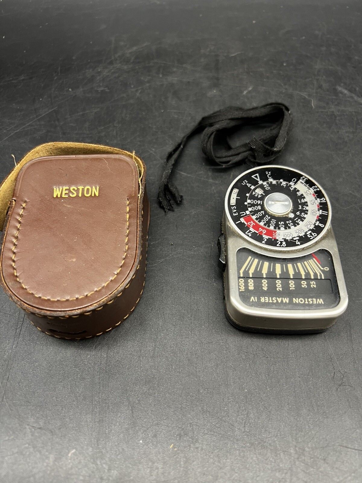 Vtg Weston Universal Exposure Light Meter Model 745 Photography Untested