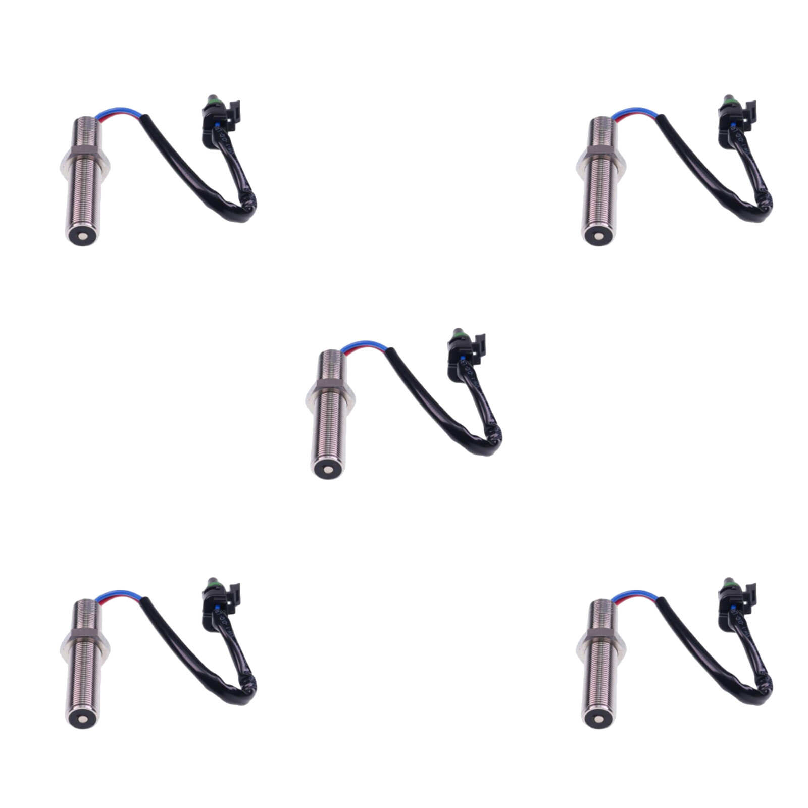 5PCS Magnetic Pickup 3034572 Speed Sensor Fits Cummins K38 G38 QSK38 KTA38GC Eng