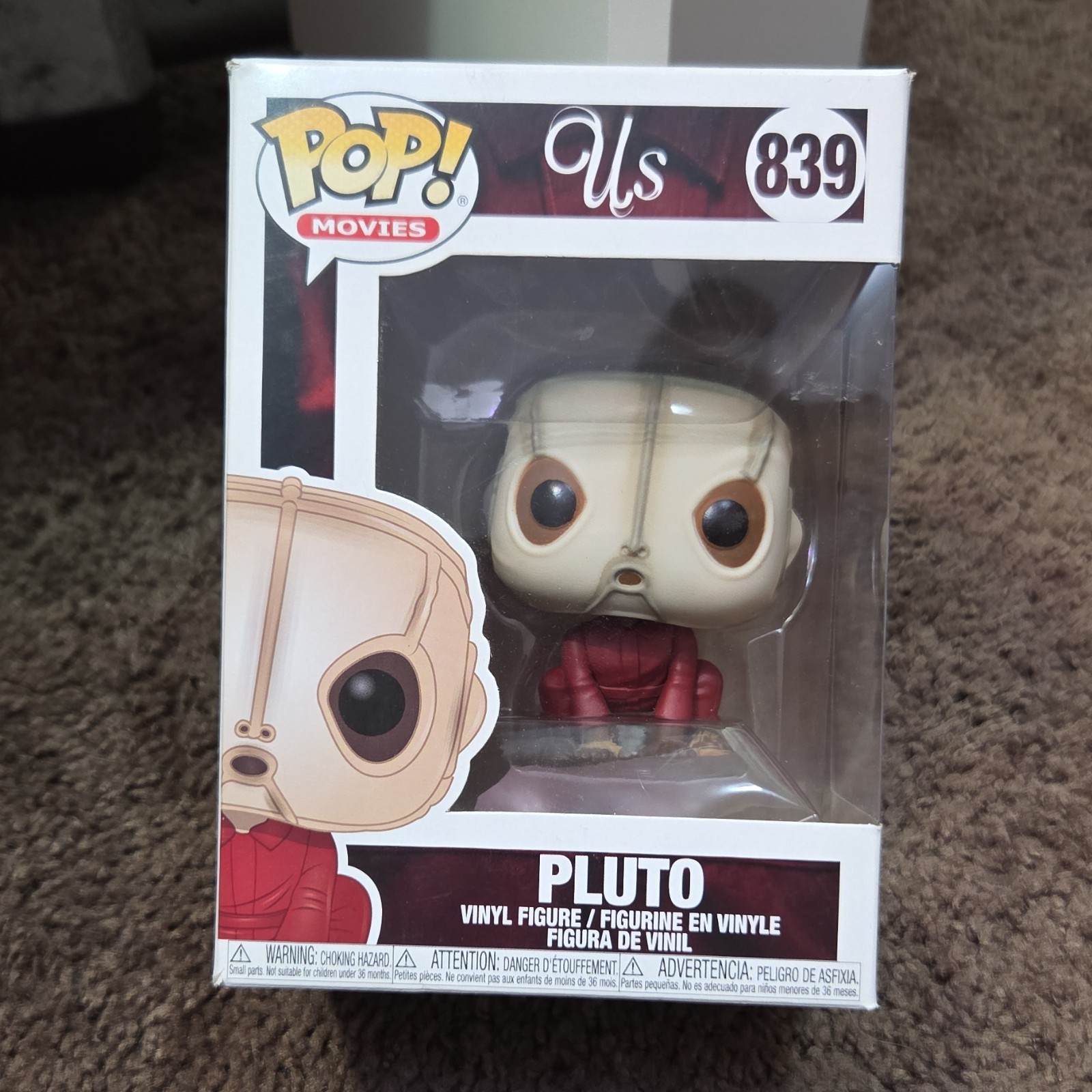 Funko Pop! Vinyl: Us - Pluto #839 Movies Figure