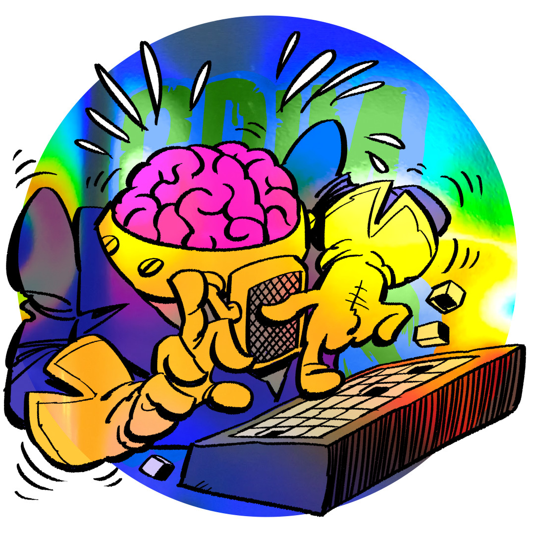 Brainymus Grim Folks - NFT Crypto - Affordable - Good Fun Art - MINT #122