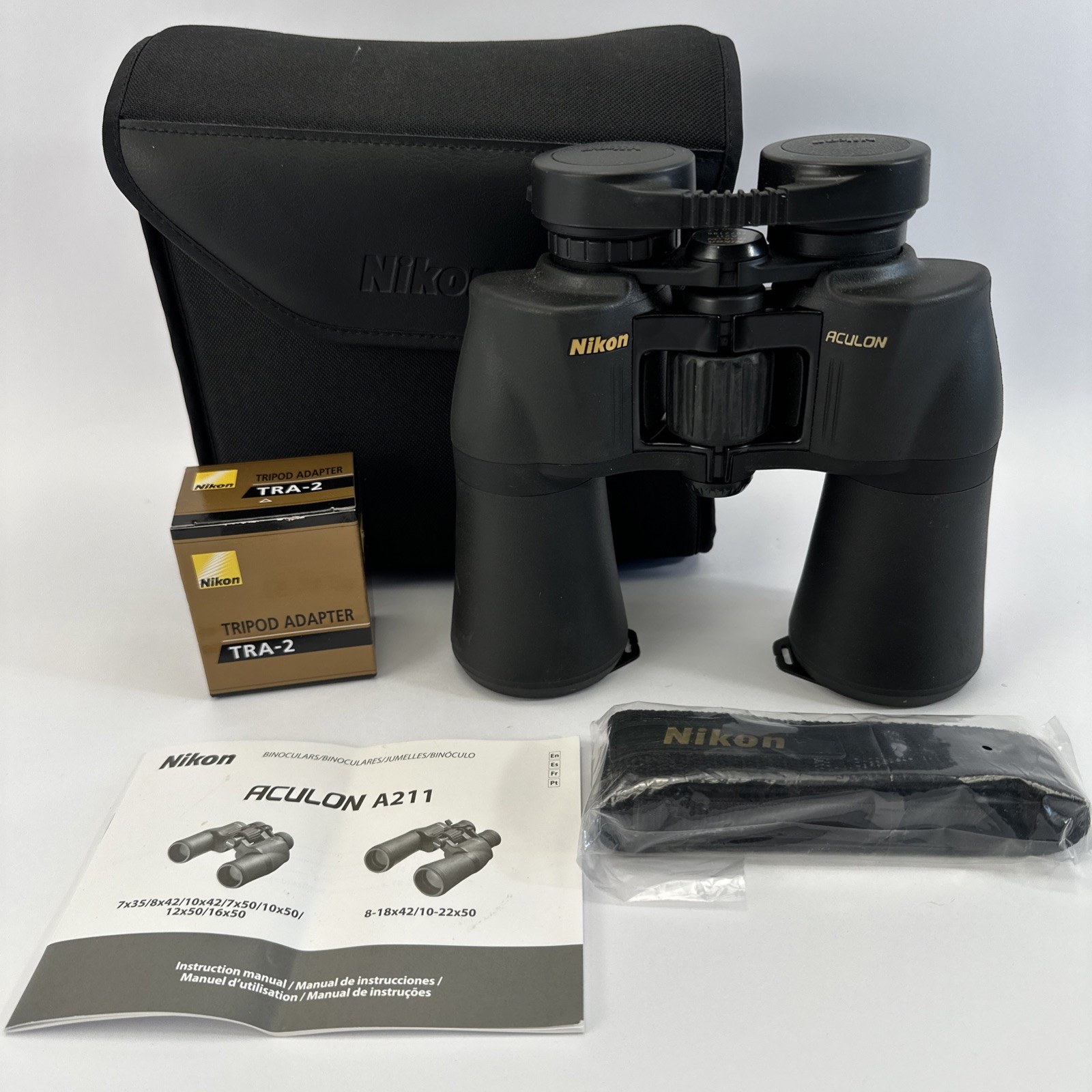 Nikon 16x50 4.2 Aculon A211 Binocular Comes with All Accessories -Excellent