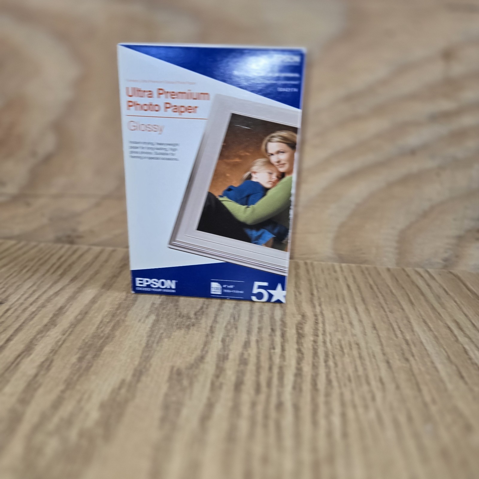 Epson Inkjet Ultra Premium Glossy Photo Paper 4 x 6, 50 Sheets C13S041934