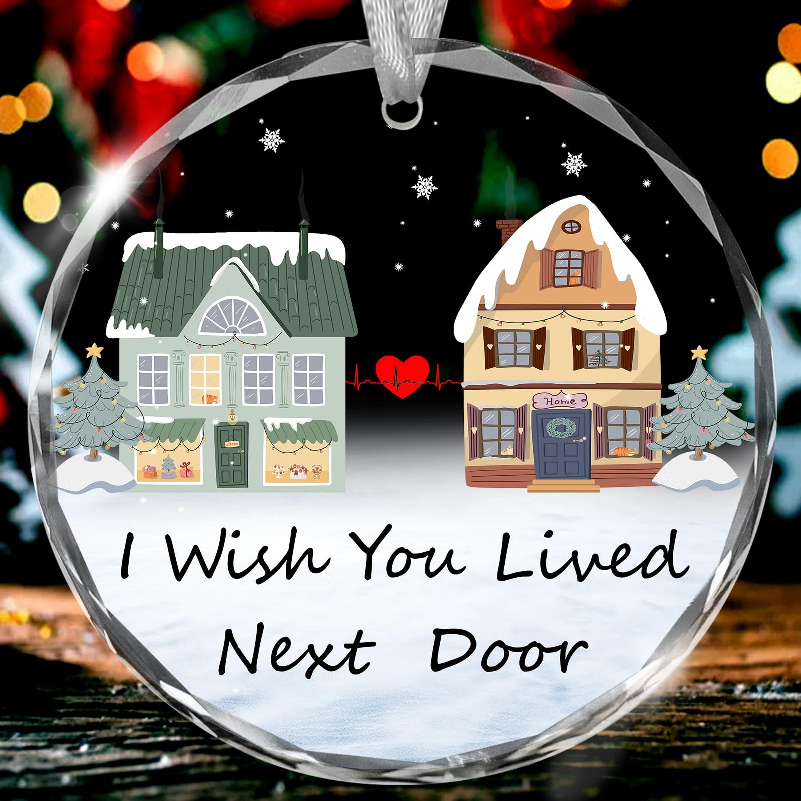Christmas Ornaments 2025 I Wish You Lived Friends 2025 