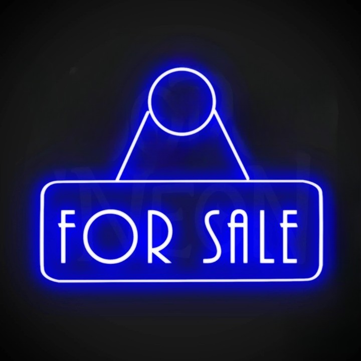 For Sale Flex Neon Sign 20"x15" Light Man Cave Vintage Shop Open Wall Decor