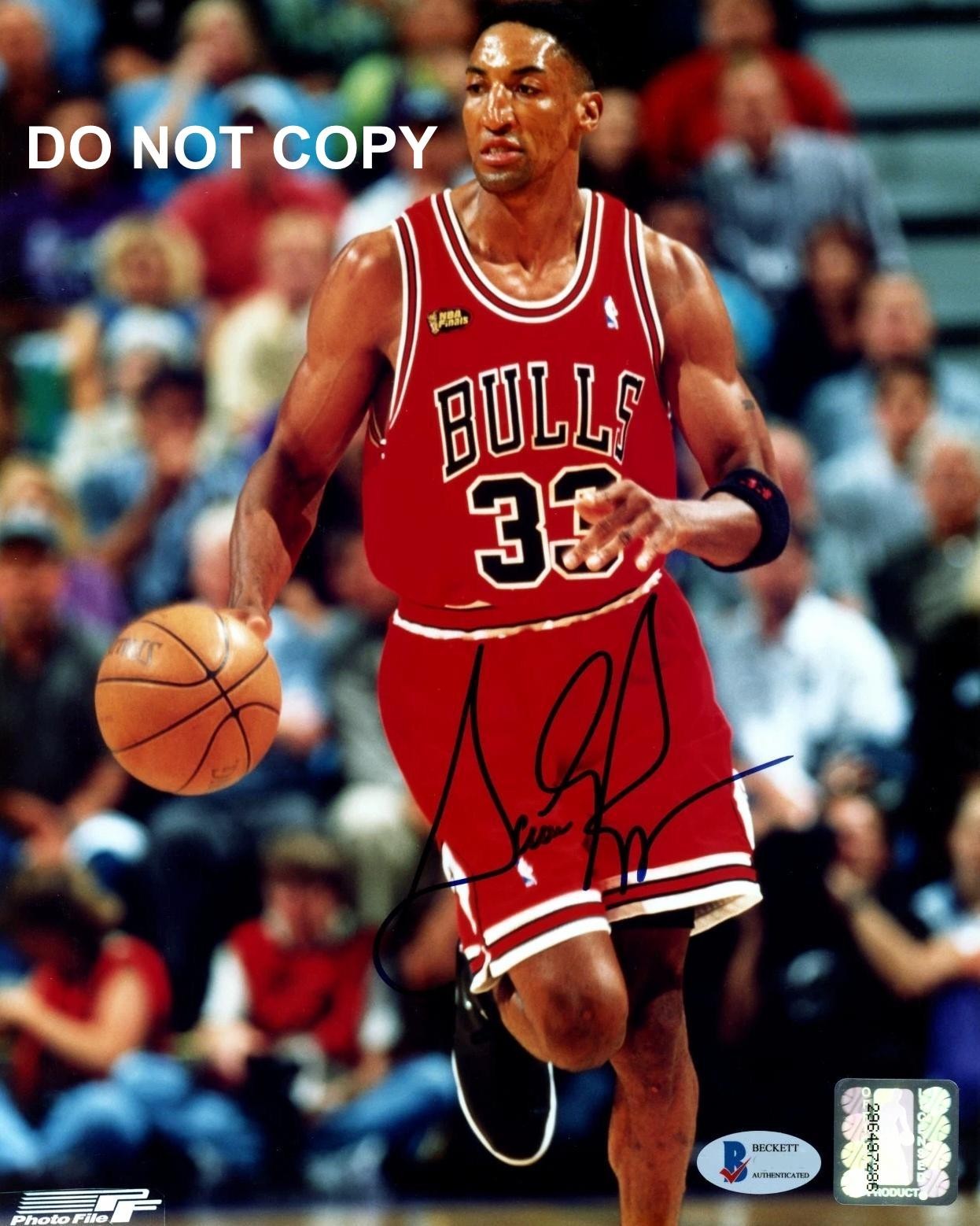 Scottie Pippen CHICAGO BULLS Signed Autographed REPRINT 8x10 Photo RP 3
