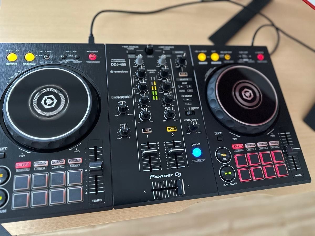Pioneer DJ, DDJ-400 2-channel DJ controller, tested and working, from Japan