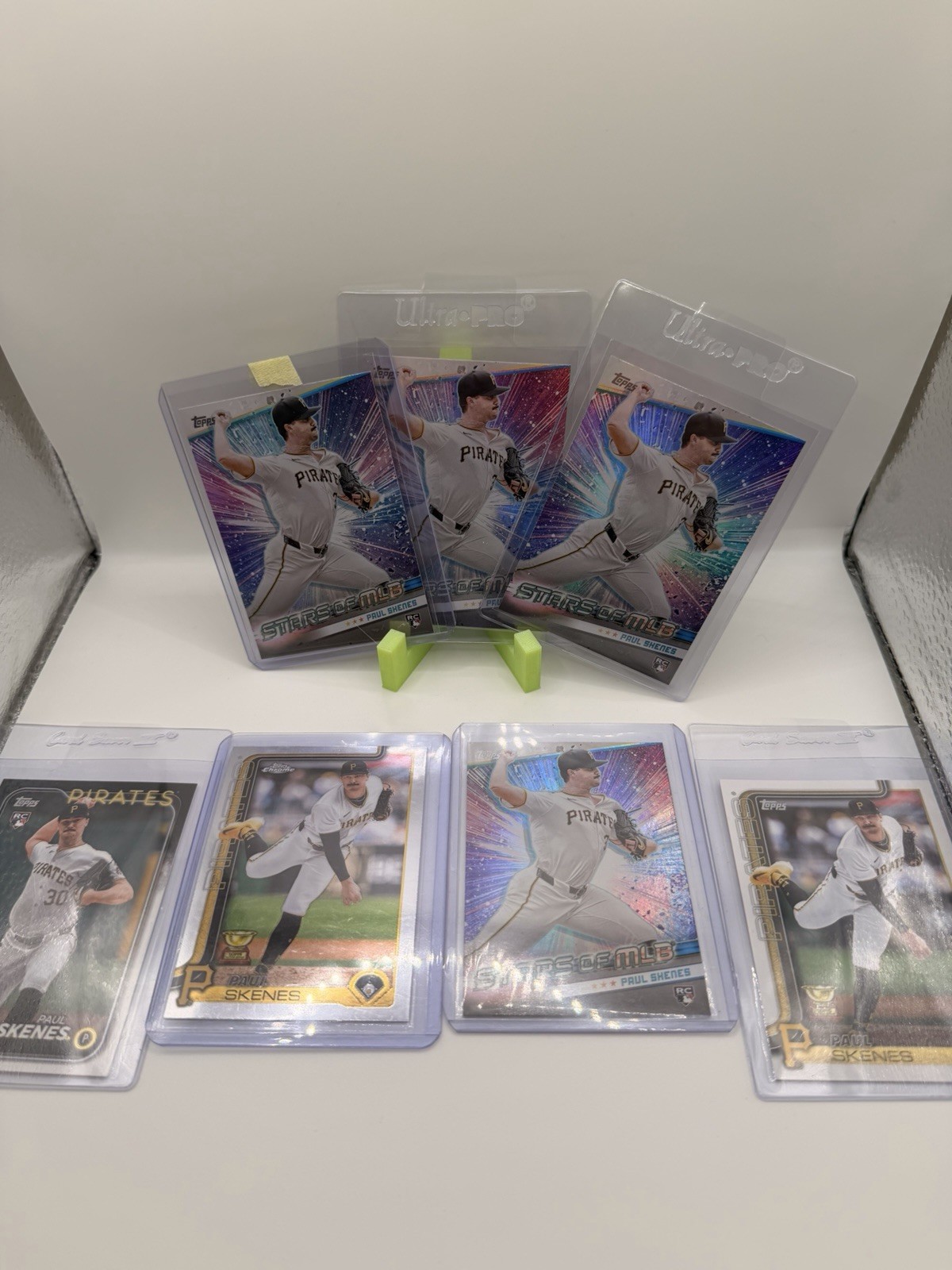 Paul Skenes Rookie Card Lot 13 Cards 2024 Topps Update Pittsburgh Pirates RC