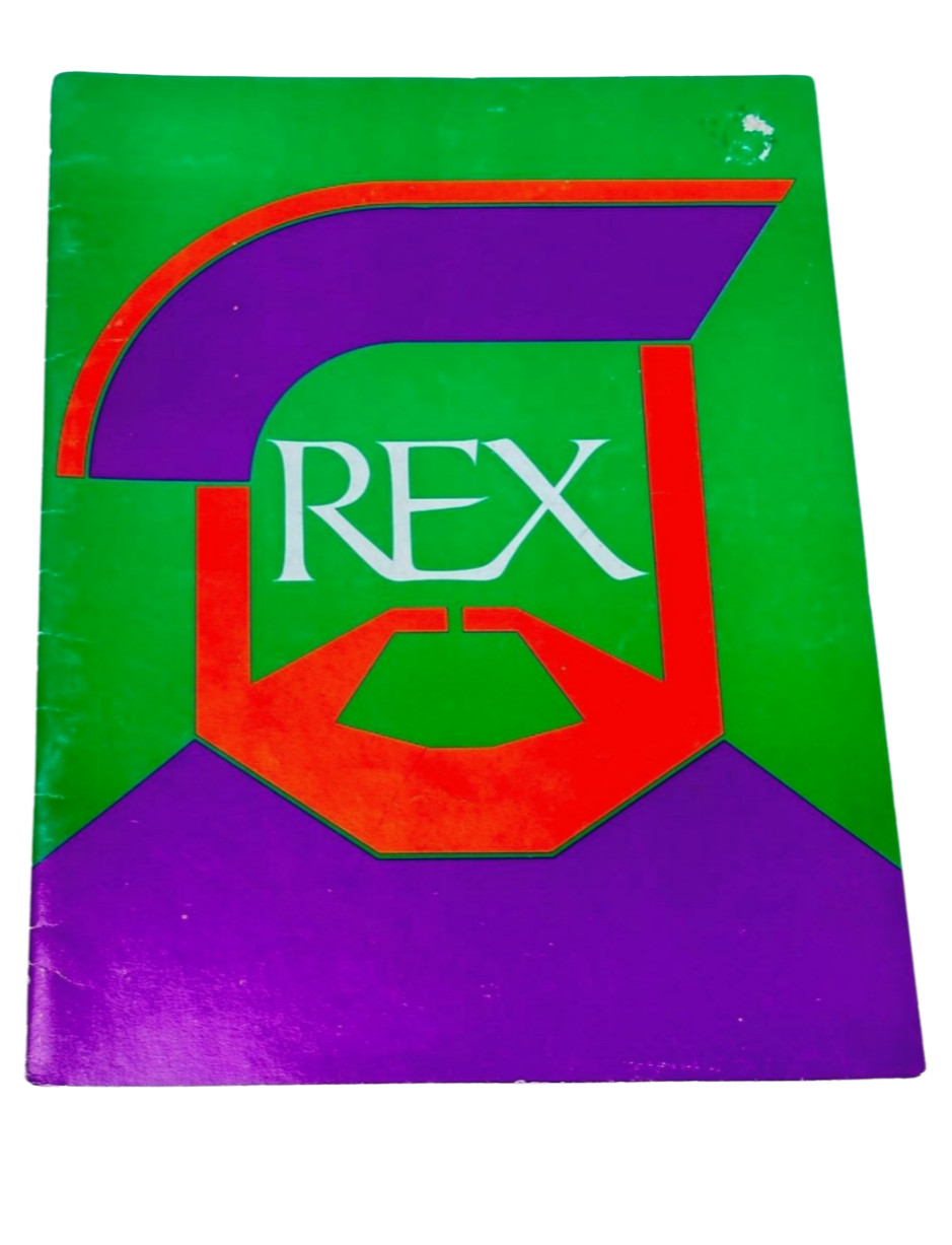 REX Musical Henry VIII Glenn Close Theater Souvenir Program 1976 Famous Flop