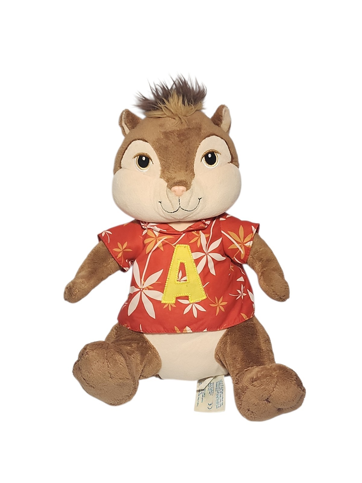 Build A Bear BAB Alvin and the Chipmunks Alvin Plush Hawaiian Shirt Chipwrecked