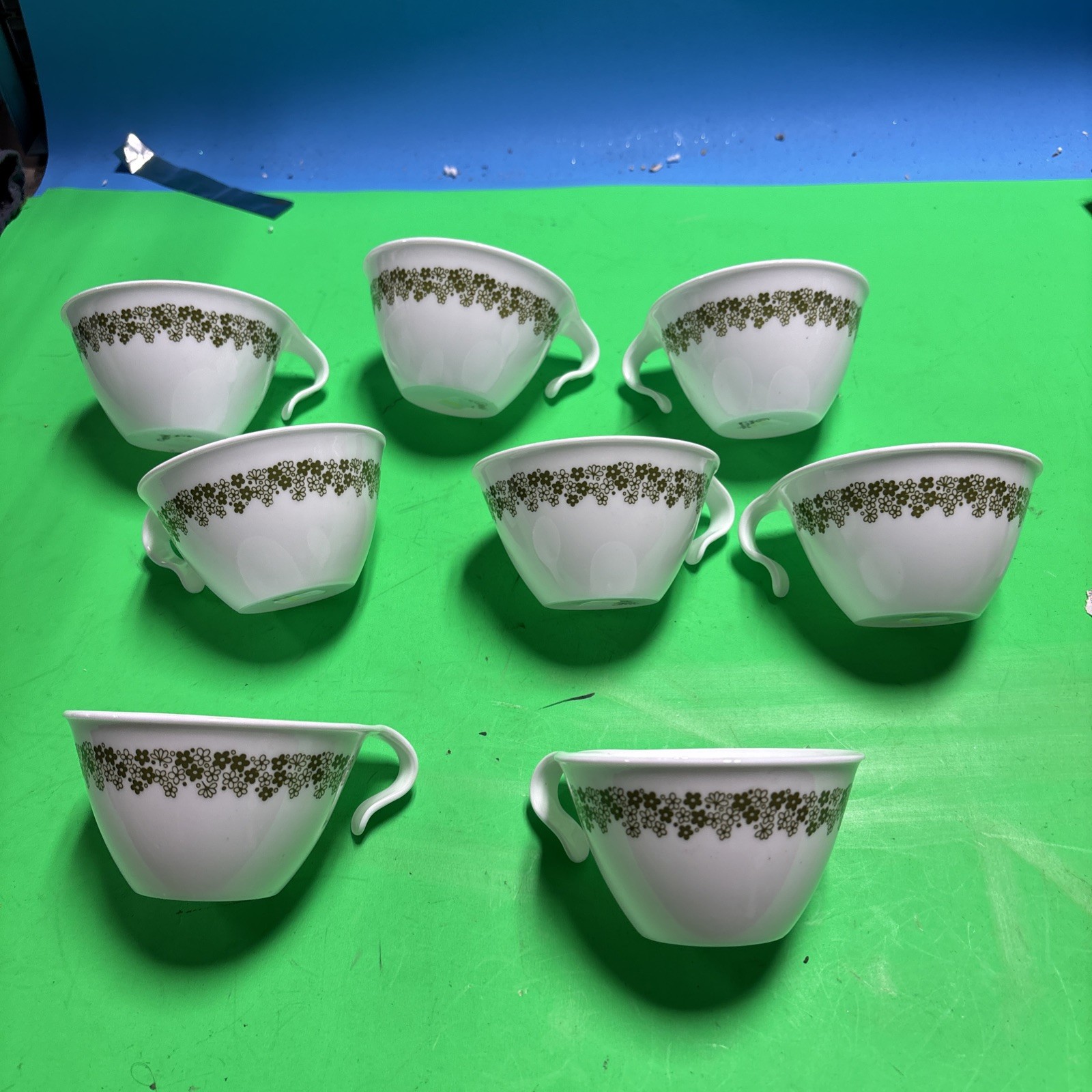 Vintage 1970 Correlle Spring Blossom Crazy Daisy Tea Cup