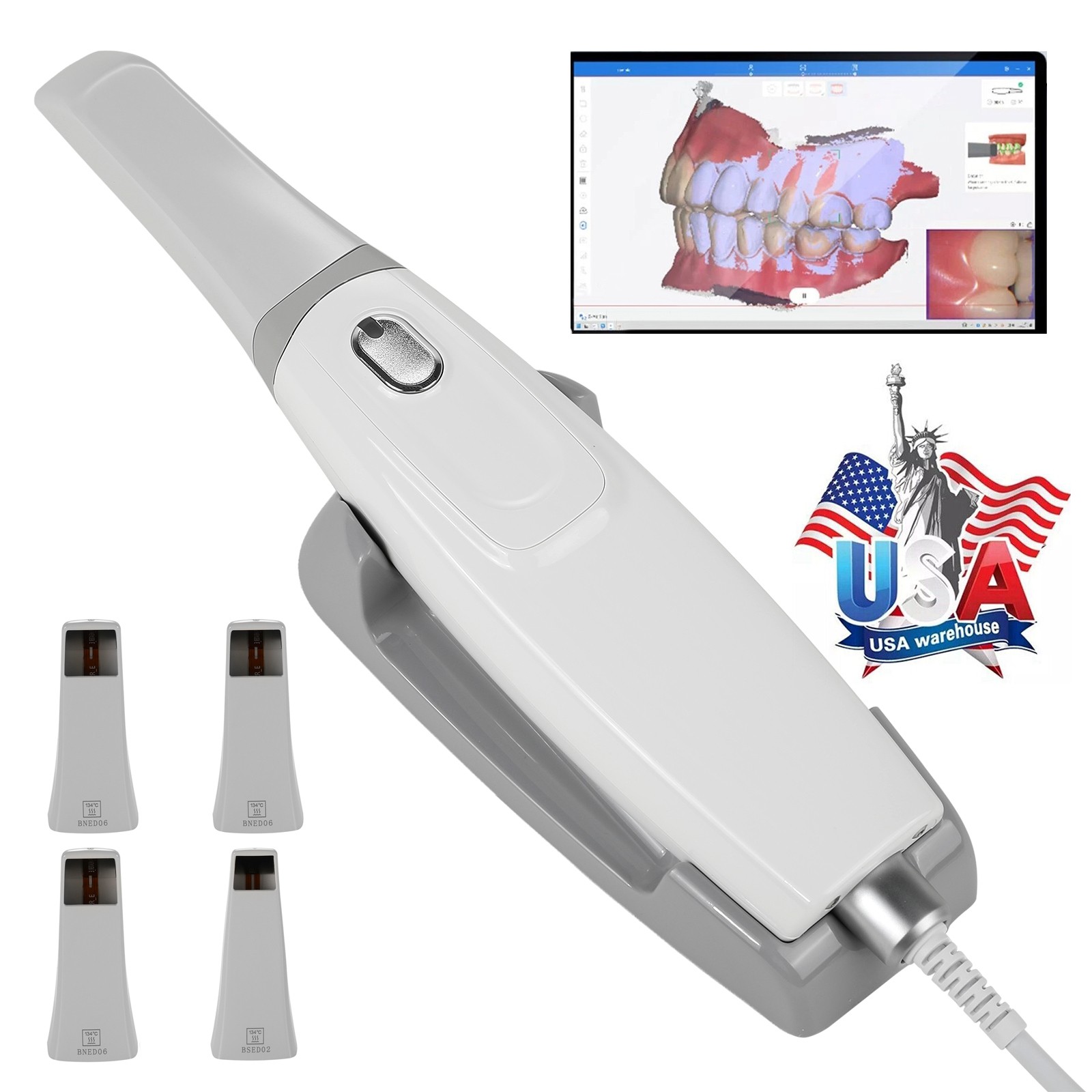 Dental Intraoral Scanner for CAD/CAM Restorative Dentistry
