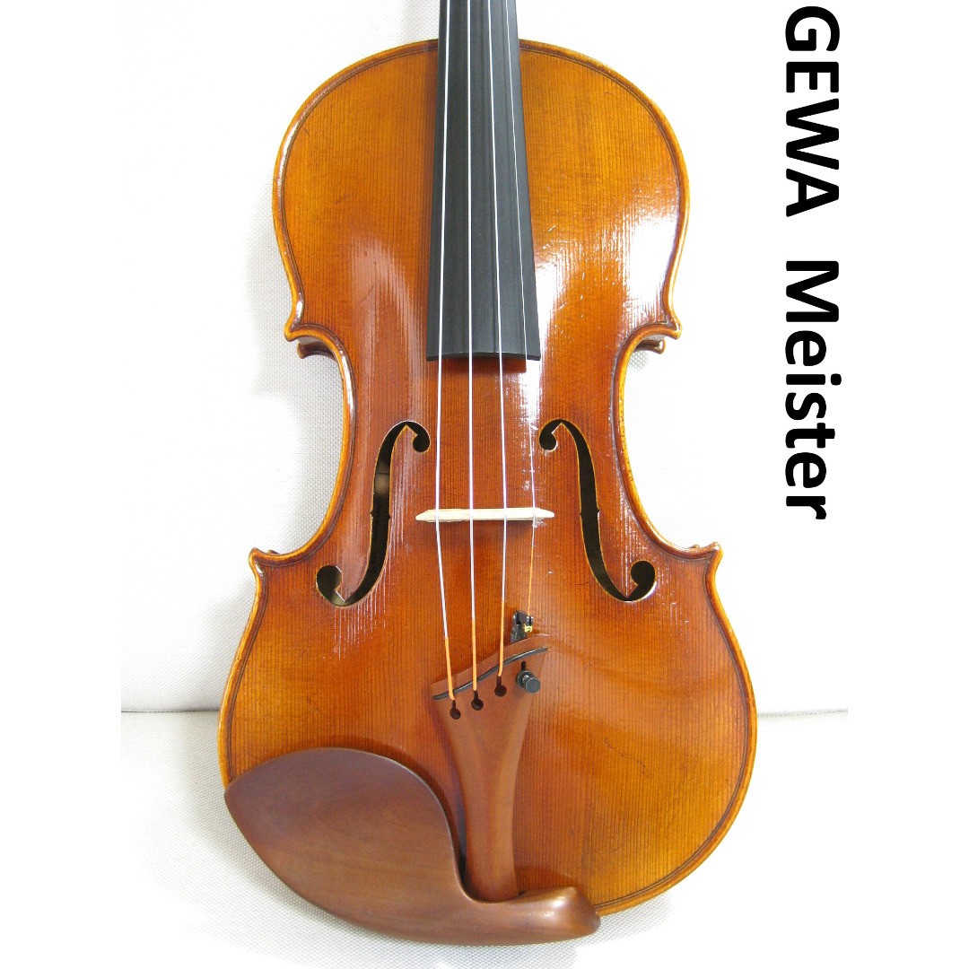 [Long-established German-made 1-piece board] GEWA Meister violin 4/4 set