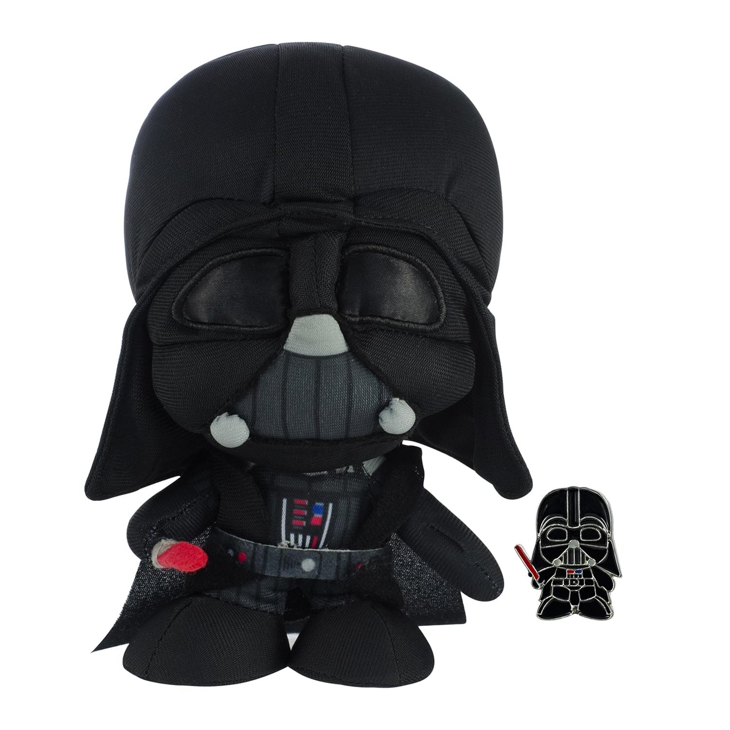 Star Wars Darth Vader Stylized 7 Inch Plush With Enamel Pin