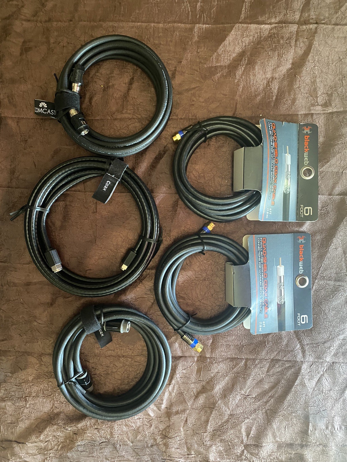 CoaxCable Lot Of 5