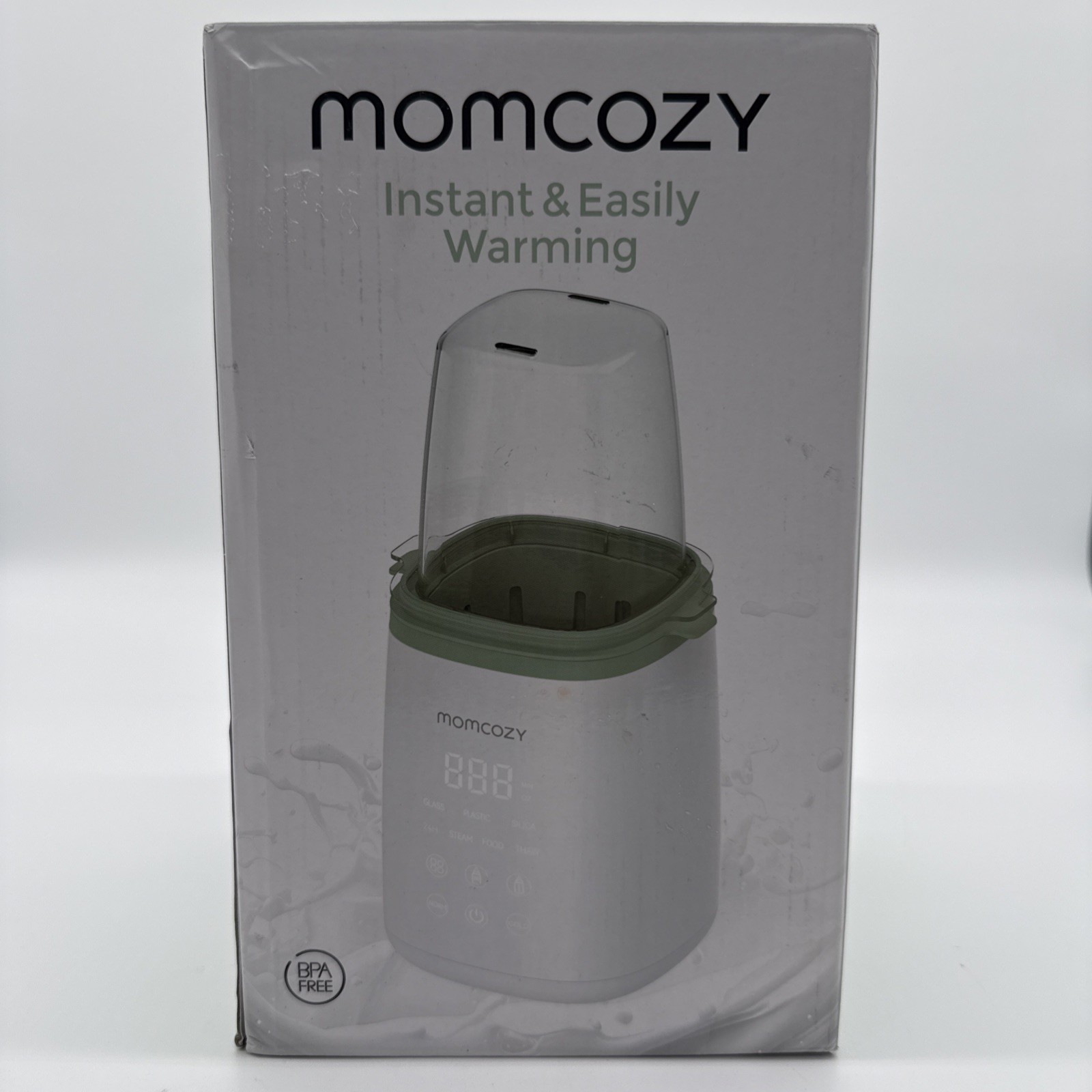 Momcozy MW01 Bottle Warmer Breastmilk Food Steamer Timer BPA Free