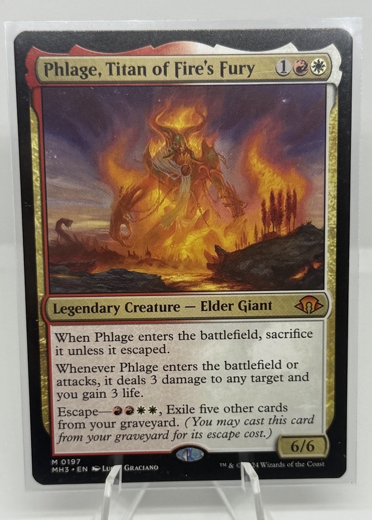 TCG MTG Phlage, Titan of Fire's Fury [MH3 - 197] - NM [Normal]