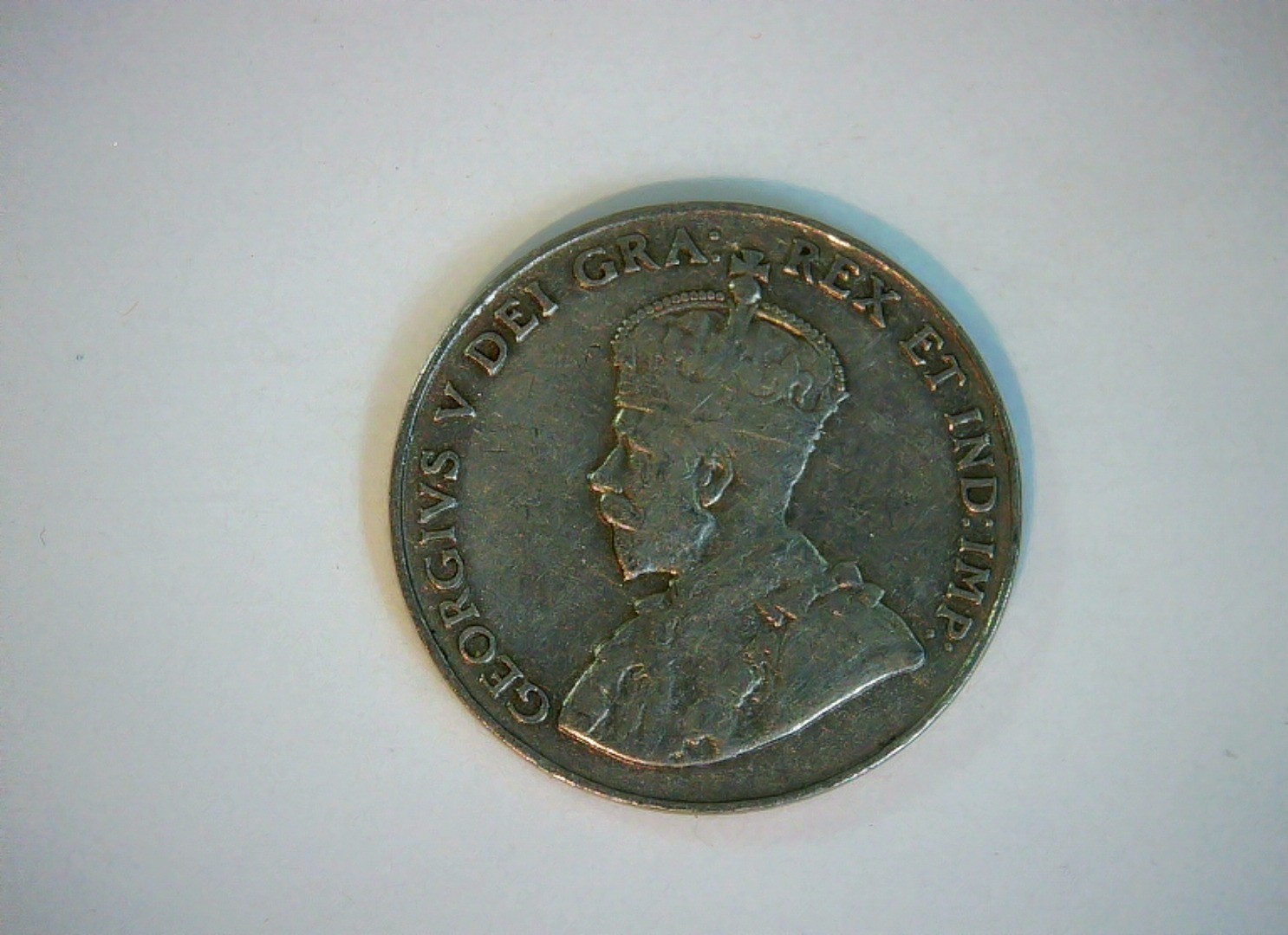 Canada 1930 5 Cents George V 5 Cents (Large ) Coin