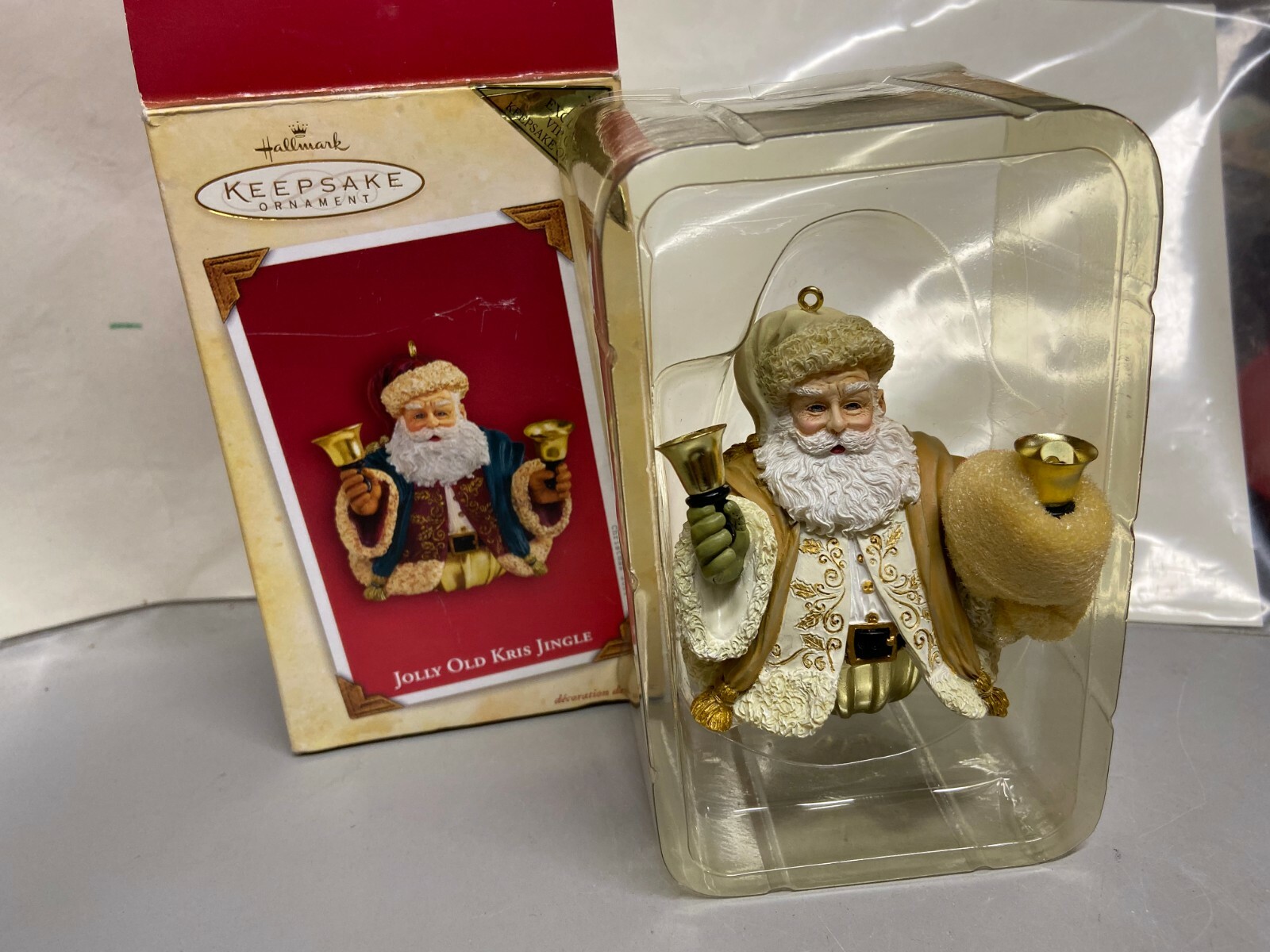 VTG Hallmark Ornament 2004 Jolly Old Kris Jingle Christmas Santa