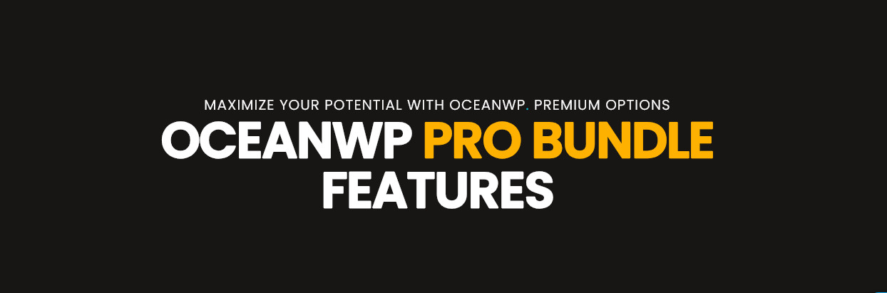 Ocean Wordpress  premium Theme including Ocean WordPress Plugins