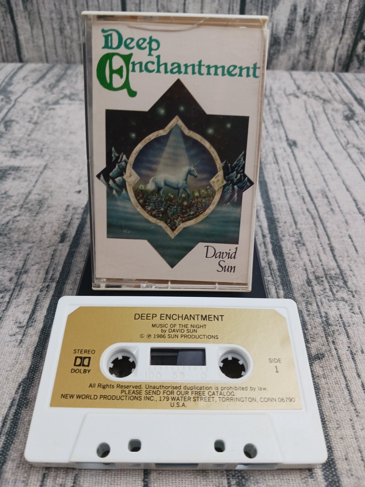 David Sun: Deep Enchantment (Cassette) Pre-Owned, Good Condition 