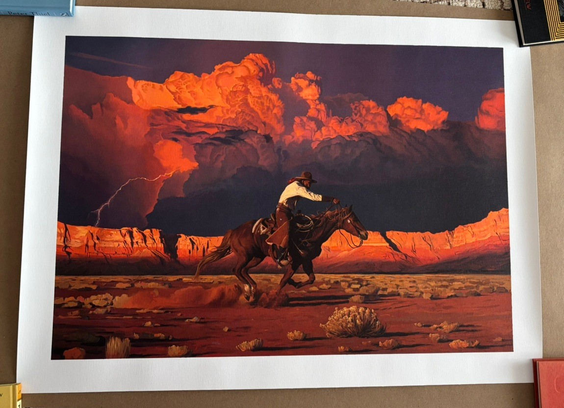 Mark Maggiori Arizona Cannonball CANVAS Large 34in x 25in