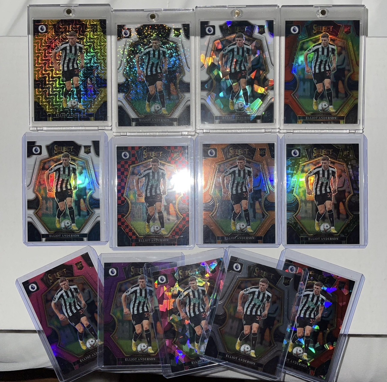 ELLIOT ANDERSON RC 2022-23 Select Lot (/10,  /20, /25 x2) England Forrest Rookie