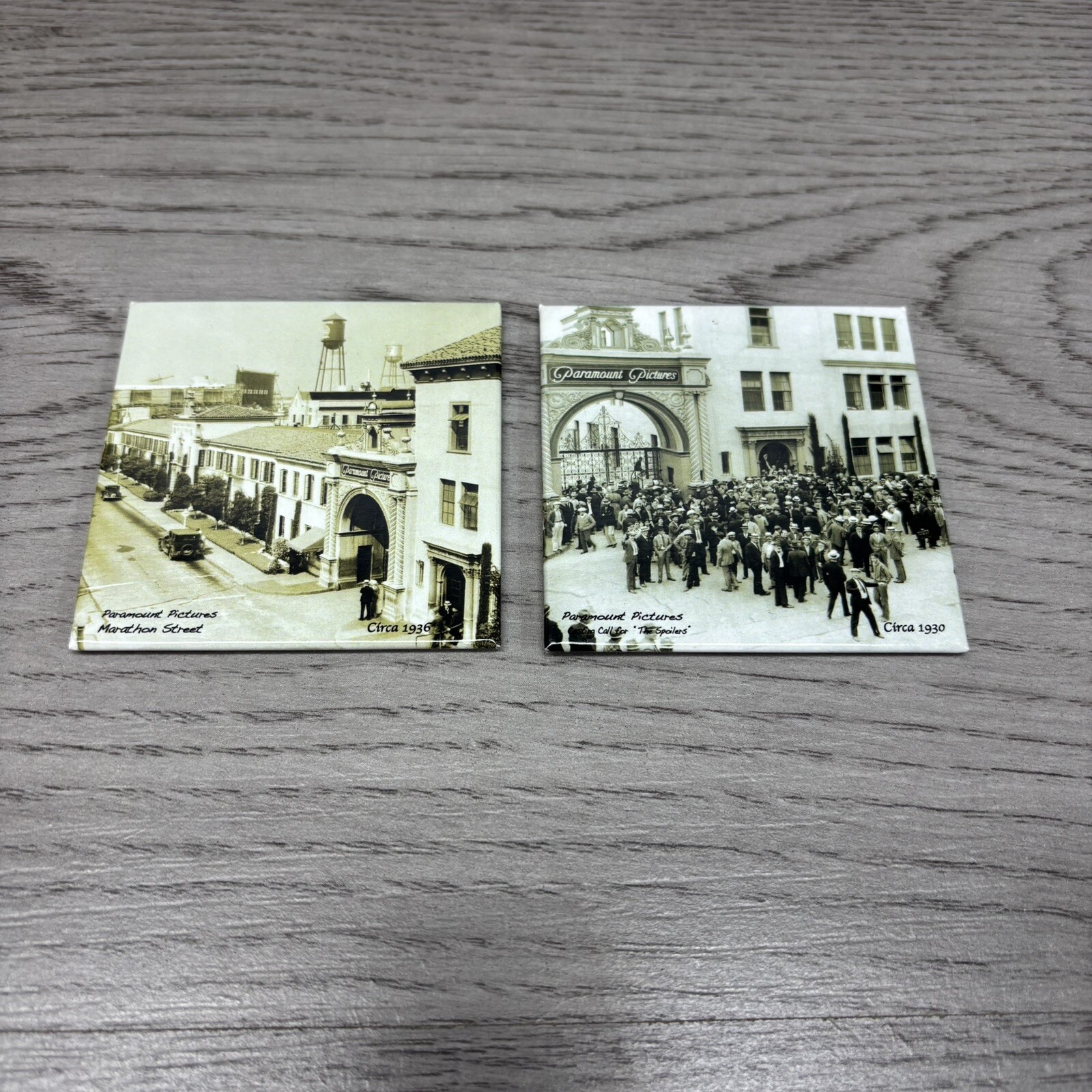 Paramount Pictures Magnet Marathon Street The Spoilers 1930s Fridge Movies