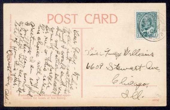 CANADA CPR NORTH PORTAL & MOOSE JAW RPO 1909 PPC