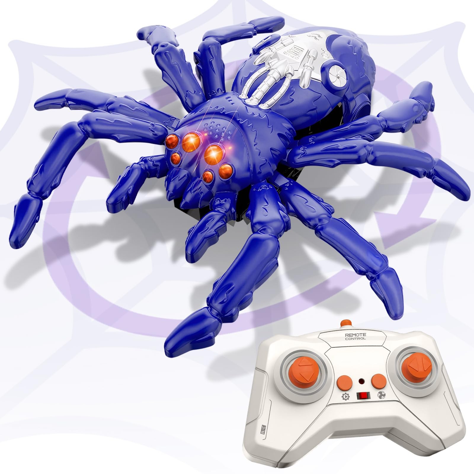 Infowush Wall Crawler Spider, Rechargeable Remote Control Robot Kids Toys, 36...