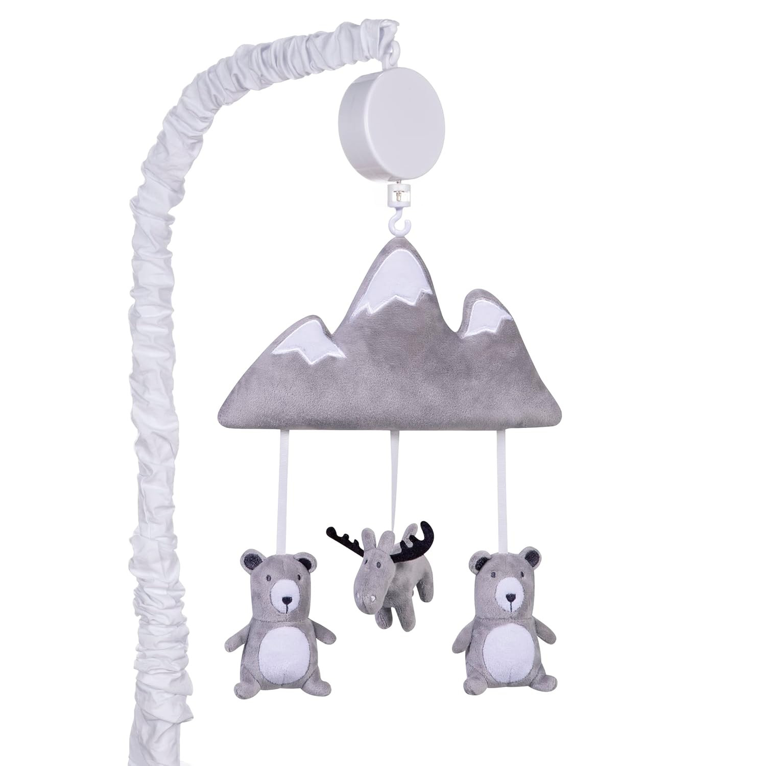 Forest Mountain Crib Mobile - Mountain Baby Mobile for Crib - Musical Crib Mobil
