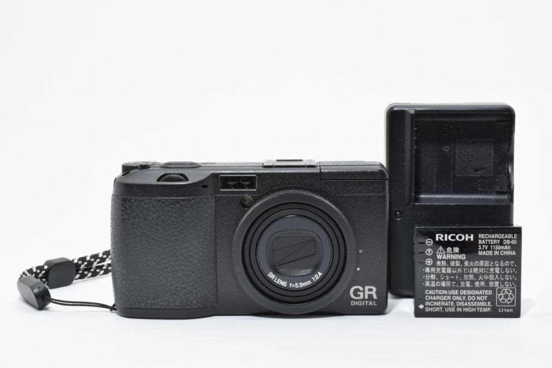 Ricoh GR Digital Compact Digital Camera Tested Working Seller Japan
