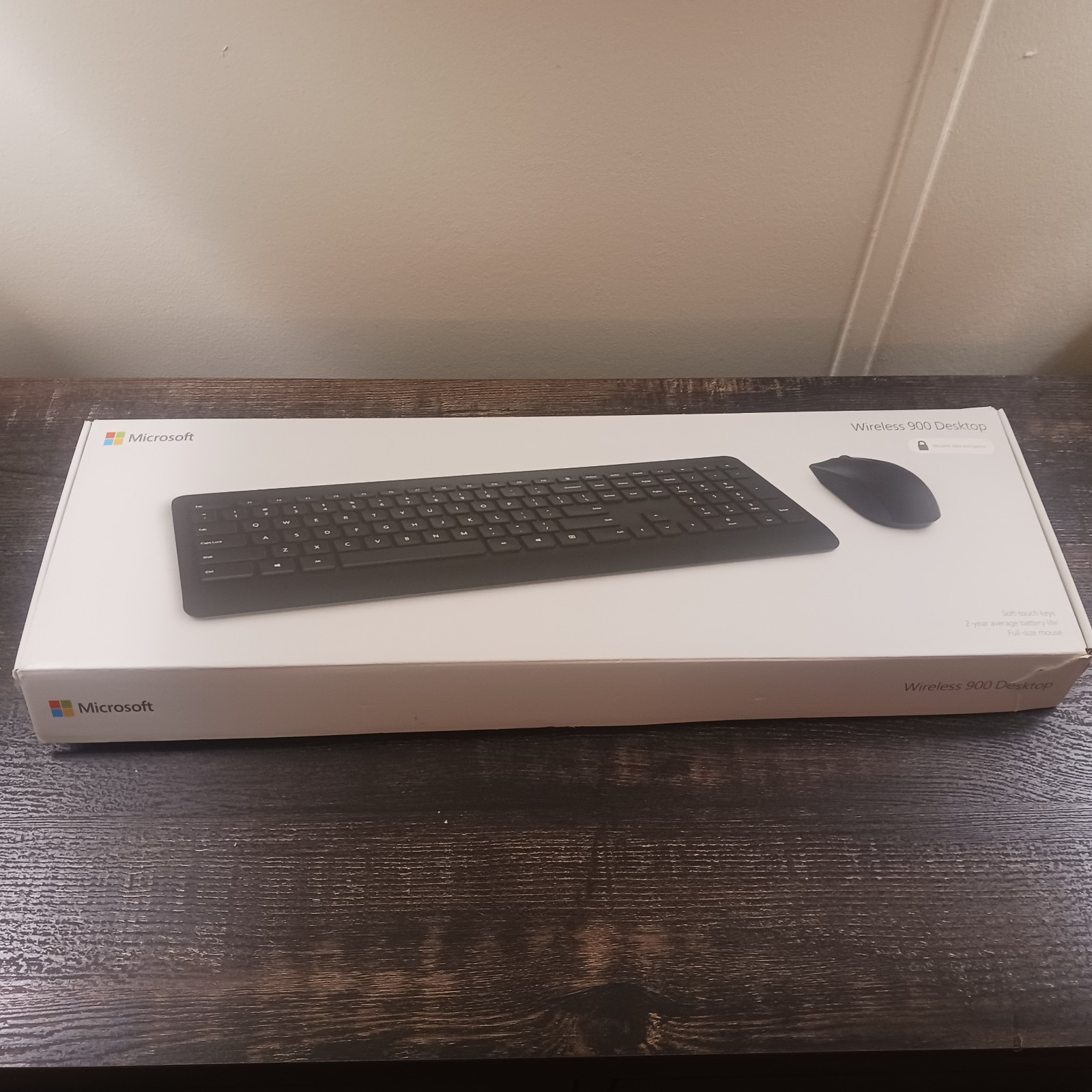 Microsoft Wireless Desktop 900 Keyboard and Mouse OPEN BOX Nice