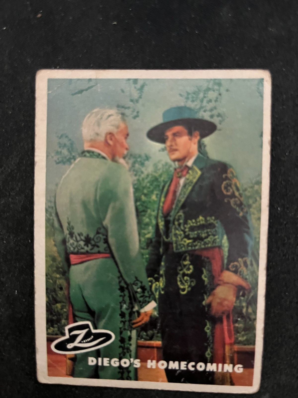1958 Topps Zorro #9 Diegos Homecoming Poor