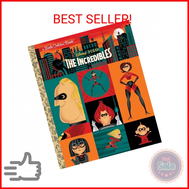 The Incredibles (Disney/Pixar The Incredibles) (Little Golden Book)