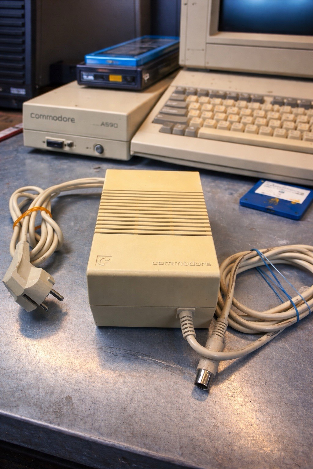 Commodore A590 Amiga 500 Original ISMET PSU Hard Disk Made in W-Germany 