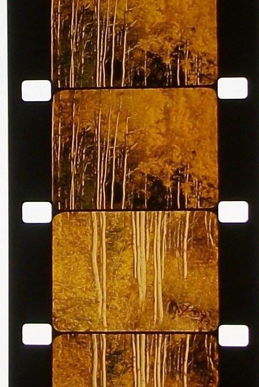 A24  ROCKIES  TRIP   UNIQUE RAW FOOTAGE 16MM FILM MOVIE ON CORE NO REEL