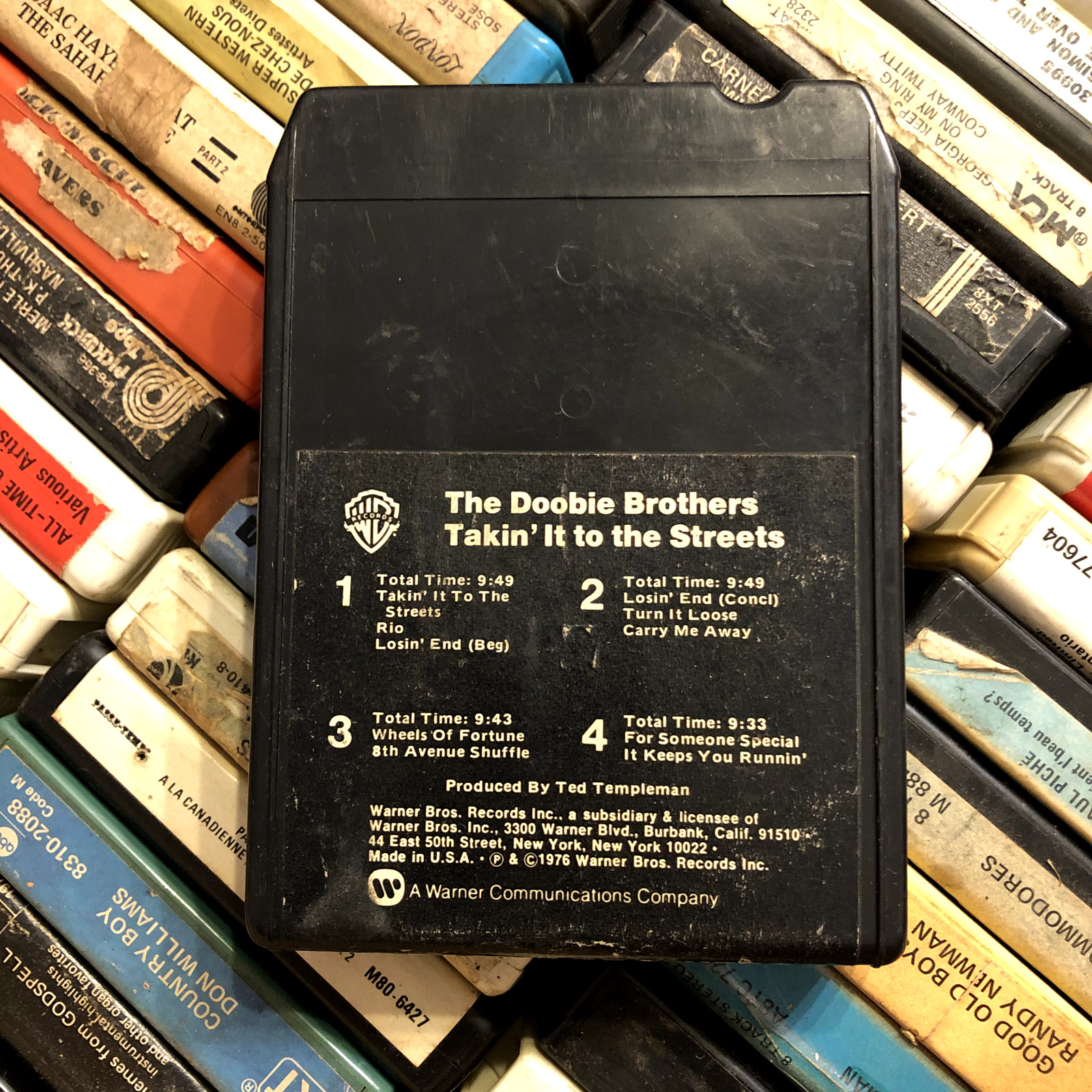 The Doobie Brothers : Takin' it to the streets 1976, 8 Track Tape