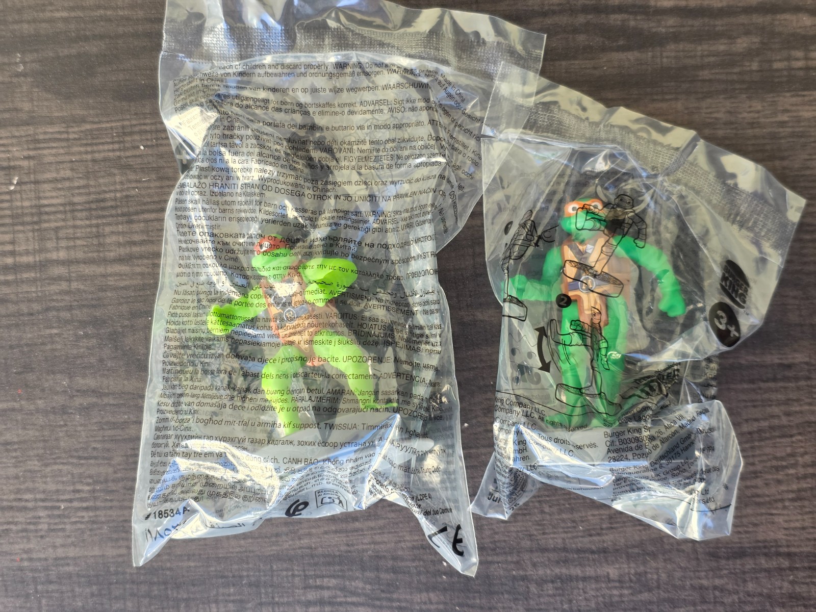 Tales of TMNT Michelangelo and Raphael (Set of 2) 2026 SEALED