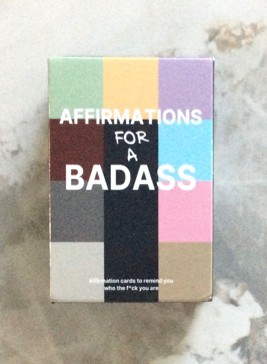 Affirmations for a Badass Cards~Daily Inspiration & Motivational Cards for Women