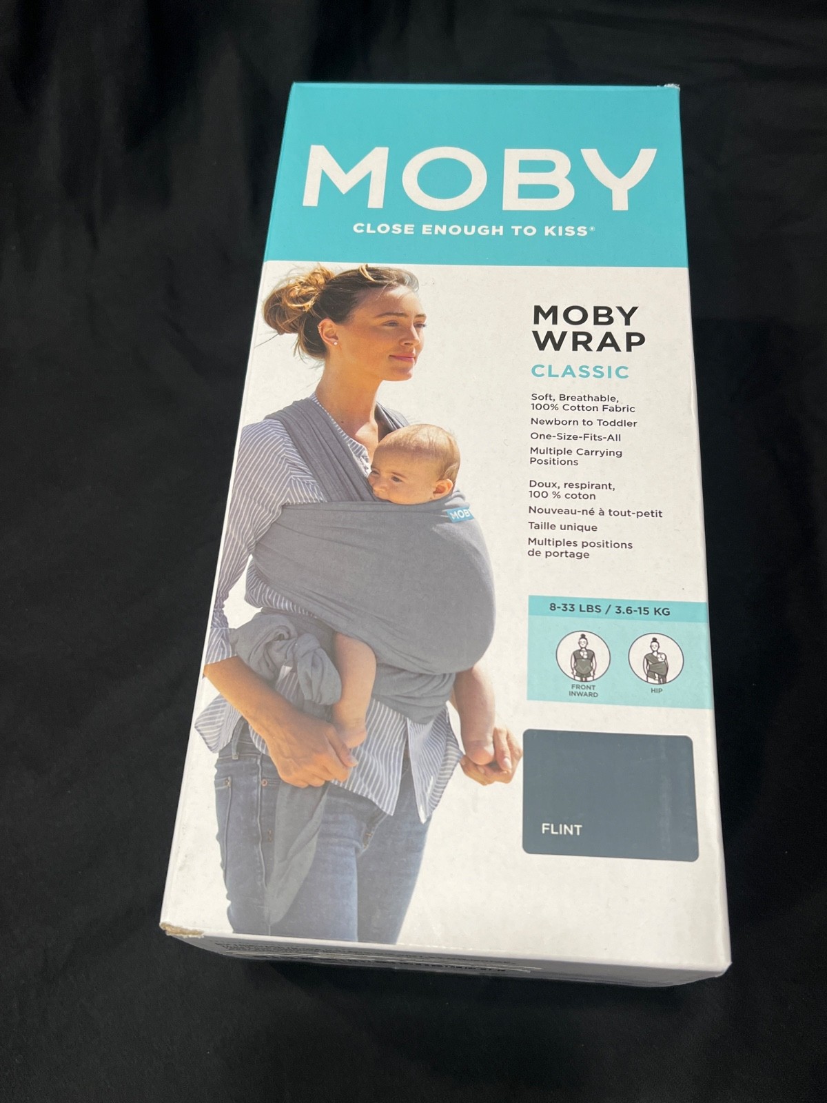 Brand new Moby Wrap Classic color Flint