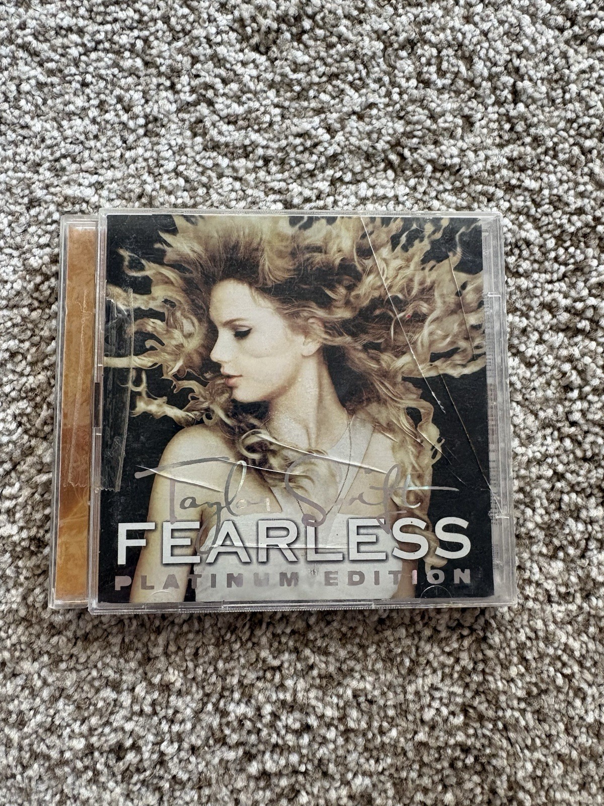 Taylor Swift Fearless Platinum Edition CD/DVD Big Machine Records