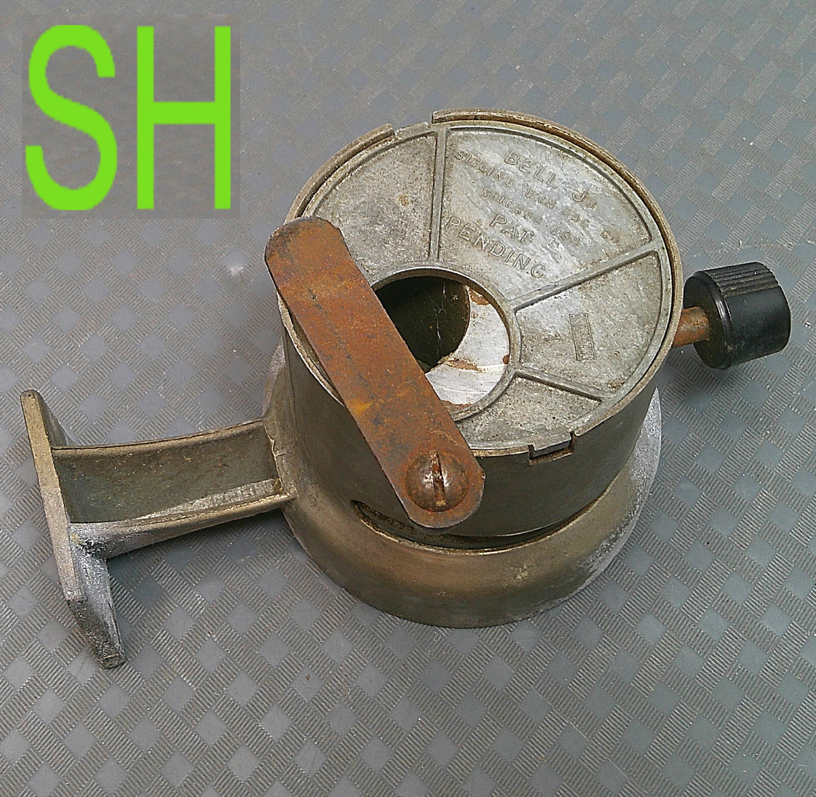 Antique Vintage Bell Jr Sieling Urn Bag Co Chicago Coffee Bean Bag Sack Filler